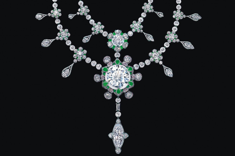 A Heritage in Bloom diamond necklace, Wallace Chan